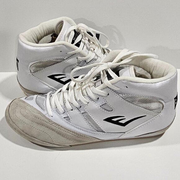 Everlast Boxing Shoes Men’s 9M Model 8000 White NWT - Picture 2 of 8
